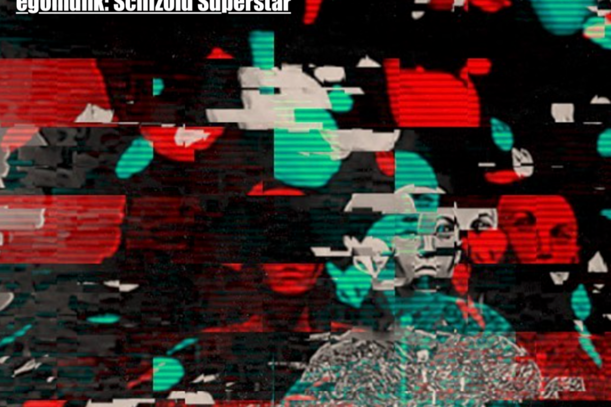 Mysterious artist egomunk enlists anonymous West Coast rapper on new single 'Schizoid Superstar'