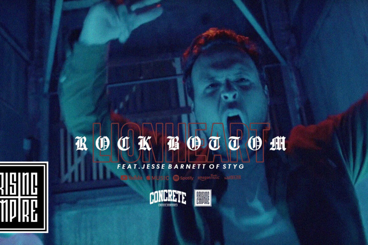 Lionheart release new single 'Rock Bottom' feat. Jesse Barnett (Stick to your guns) off their upcoming album »Valley Of Death«!