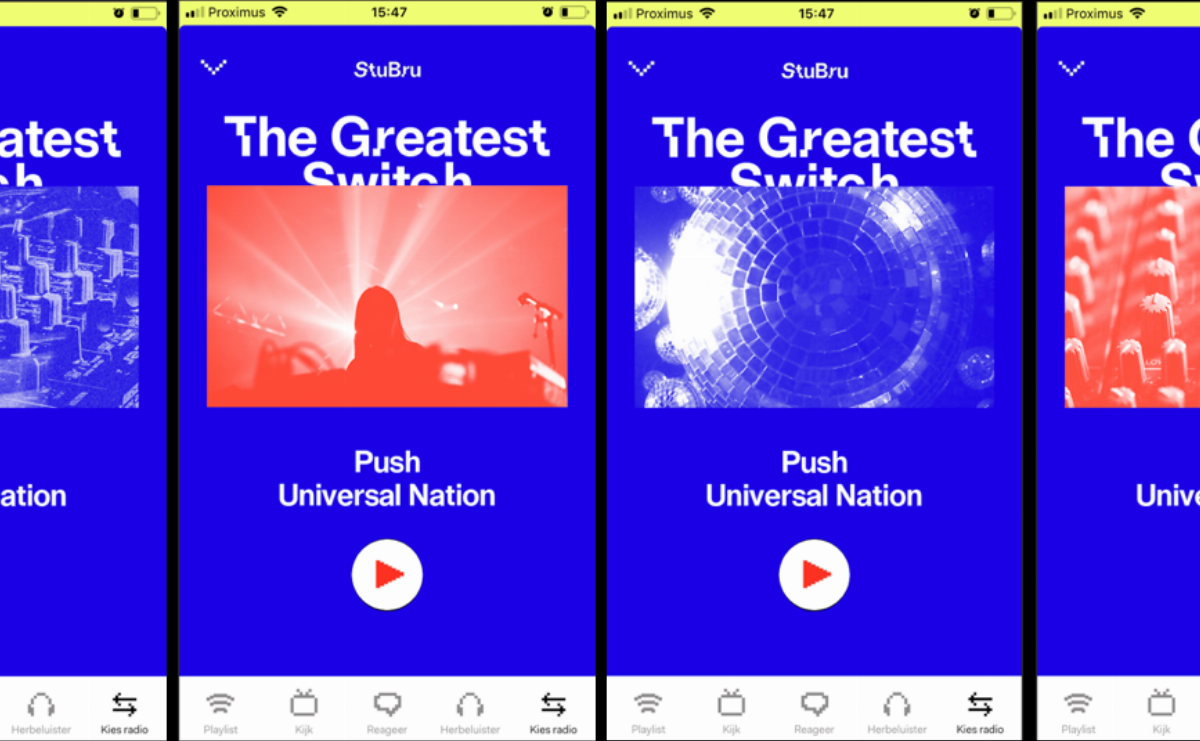Studio Brussel lanceert nieuw digitaal kanaal: The Greatest Switch