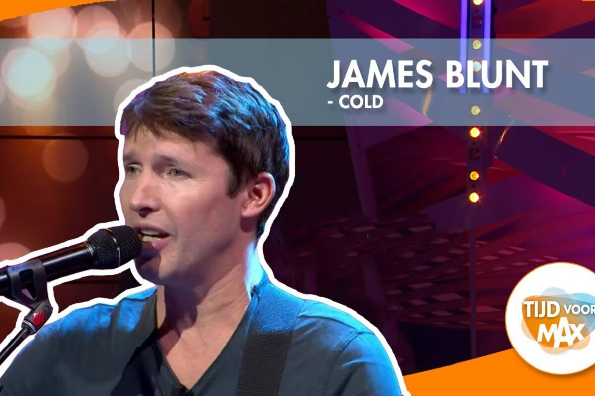 James Blunt bezoekt Nederland