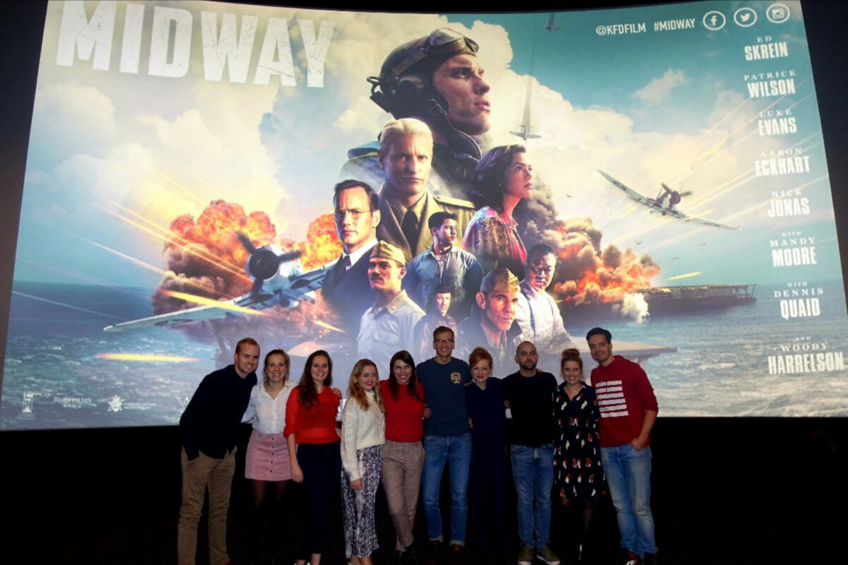  Cast spektakel-musical 40-45 reageert na zien 'MIDWAY'