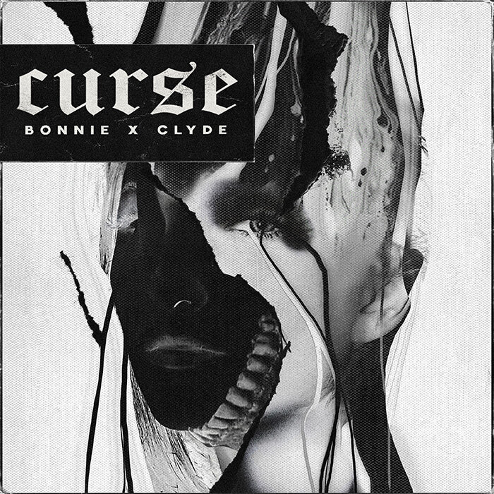 Bonnie X Clyde present their hip-hop/rock background on "Curse" (out on Ultra Rec.)