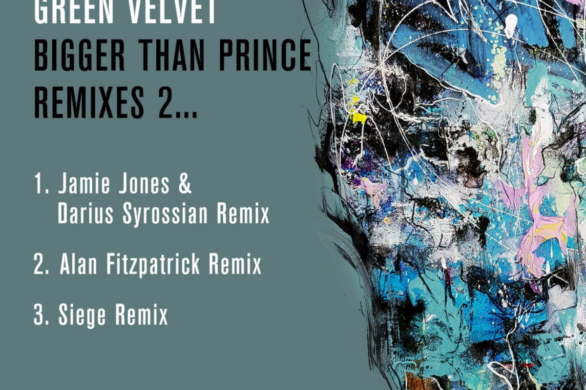 Green Velvet's 'Bigger Than Prince' Remixed by Jamie Jones, Darius Syrossian, Alan Fitzpatrick and Seige
