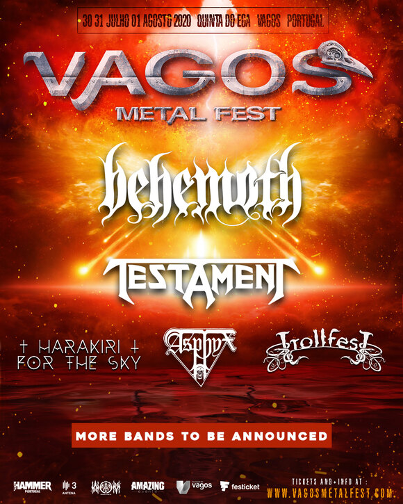 Black Metal Icons Behemoth, , Confirmed For Vagos Metal Fest 2020!