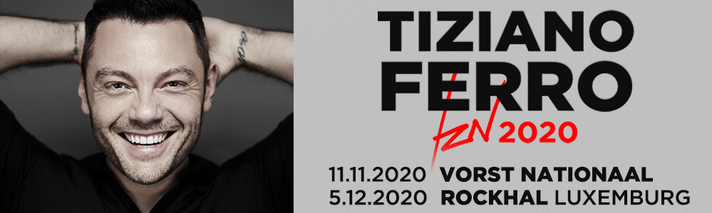 Tiziano Ferro komt naar België!