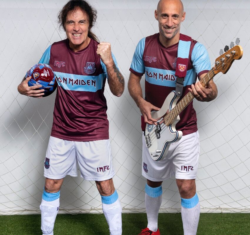 Iron Maiden & West Ham United announce collaboration