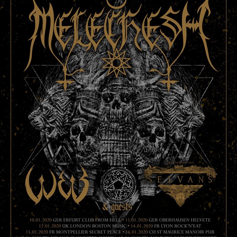 Melechesh announce "Sumerian Sonic Magick" Tour 2020