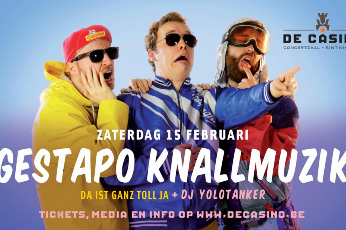 Gestapo Knallmuzik komt naar De Casino