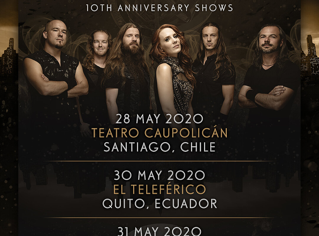 Epica announce “Design Your Universe” 10th Anniversary addional Latin America dates!