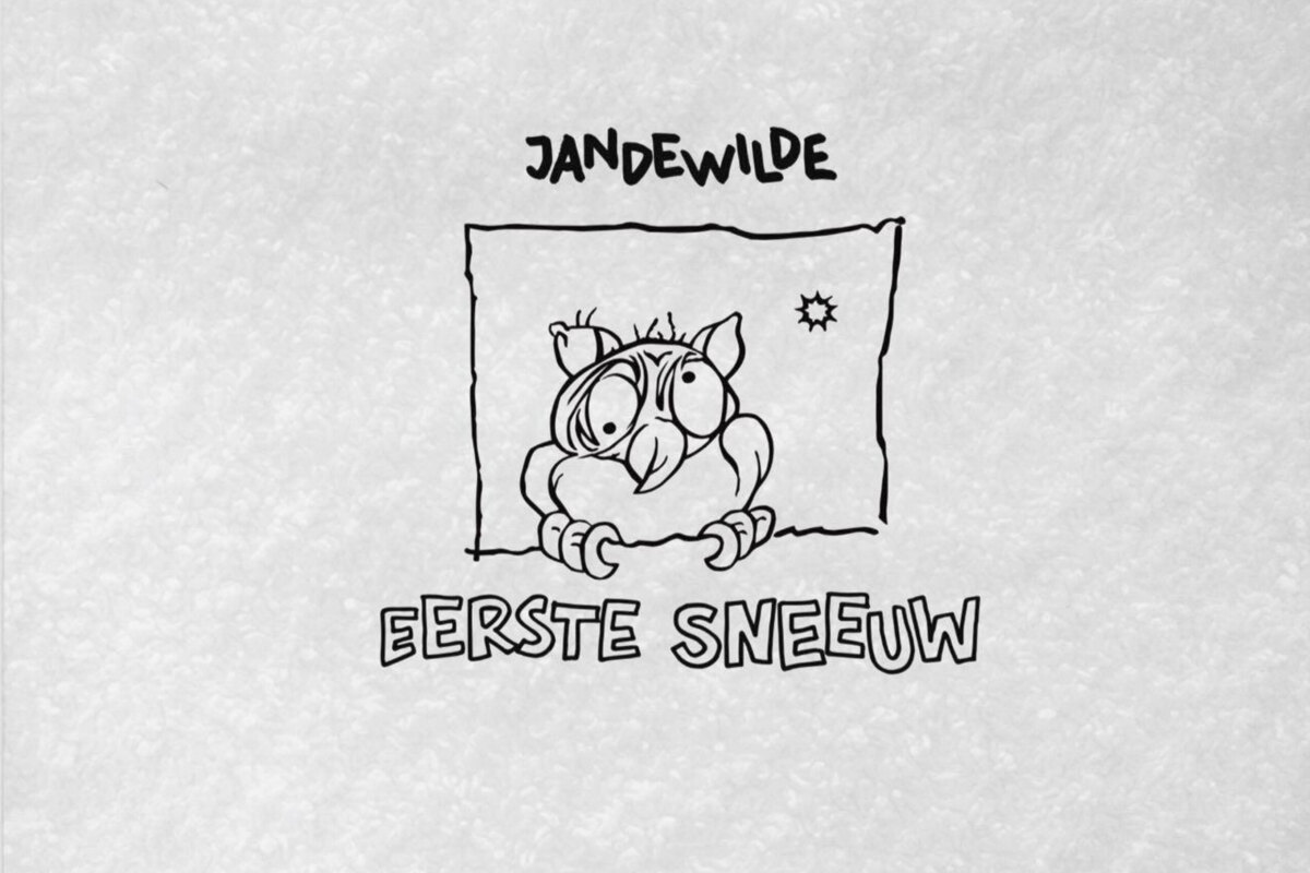 Belpopklassieker ‘Eerste Sneeuw’ van Jan De Wilde voor het eerst verkrijgbaar als 7inch vinyl single.