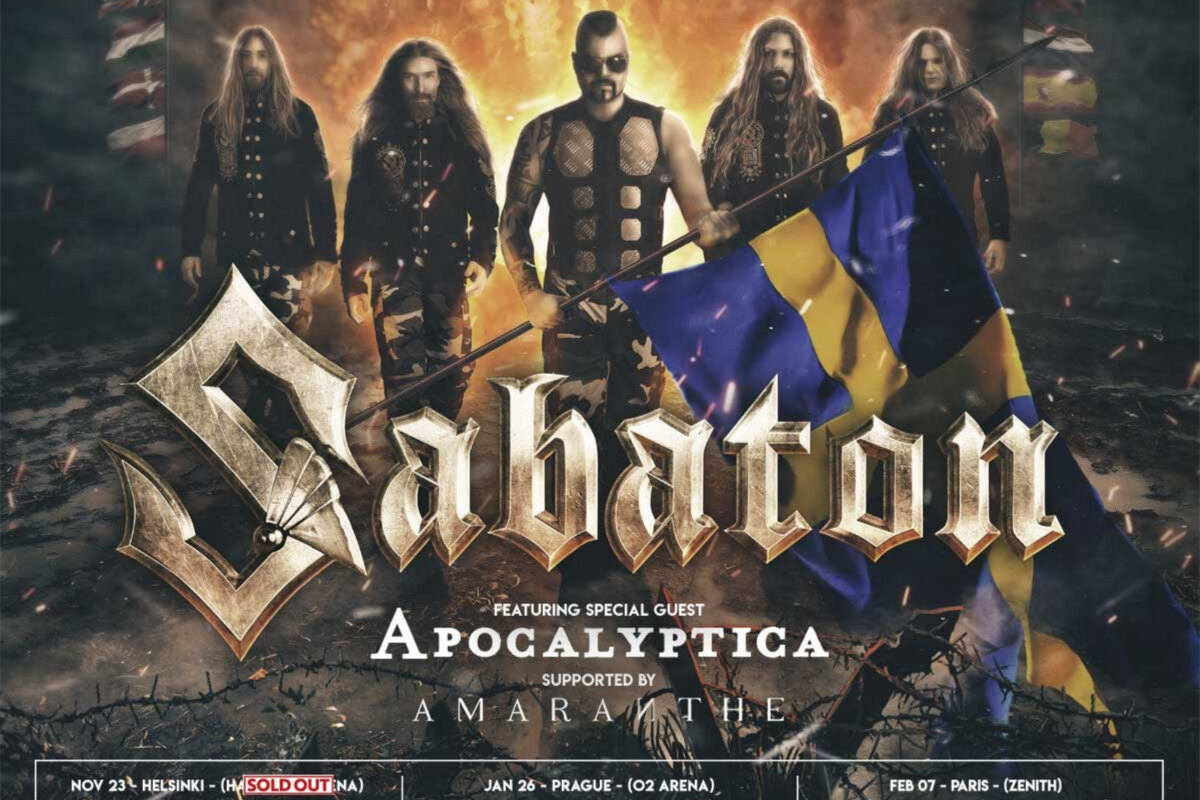 Sabaton unleash "Seven Pillars of Wisdom"