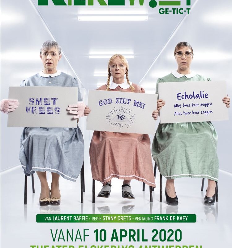 Greet Rouffaer, Linda De Ridder en Vicky Florus spelen dit voorjaar de vrouwelijke hoofdrollen in de zotte komedie Kierewiet