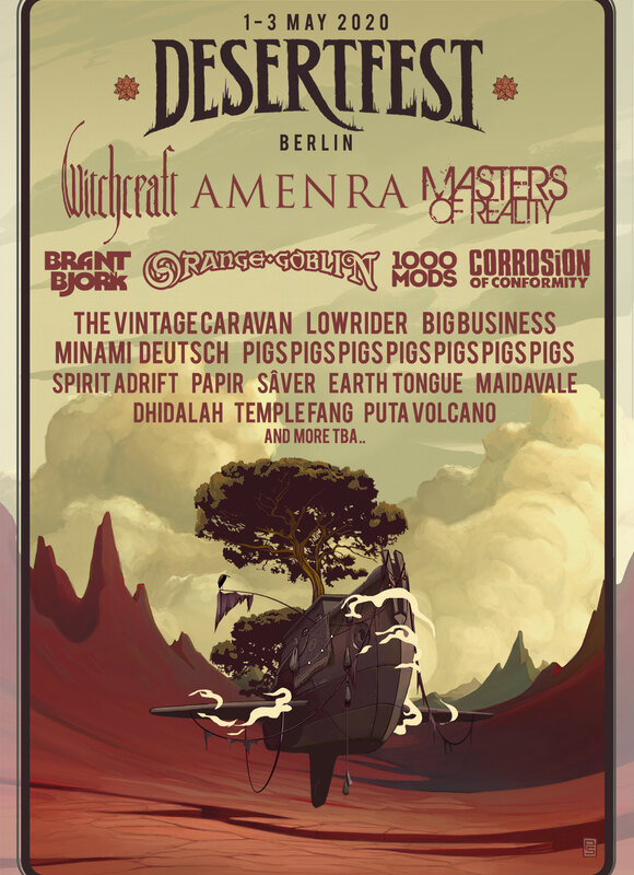 Desertfest Berlijn confirms Big Business , Lowrider, Maidavale and Temple Fang for 2020