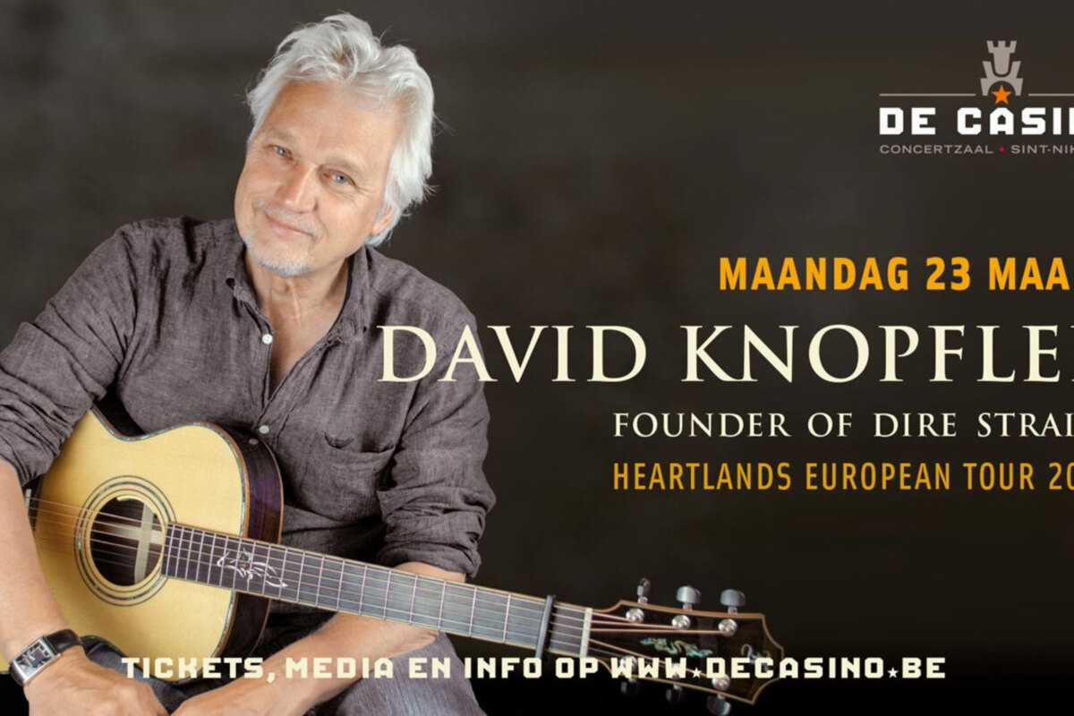 David Knopfler komt naar De Casino