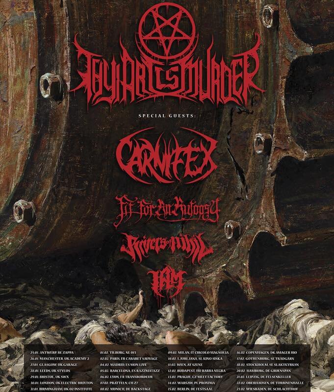 Fit For An Autopsy release brand new video for 'Warfare' ahead of European tour!