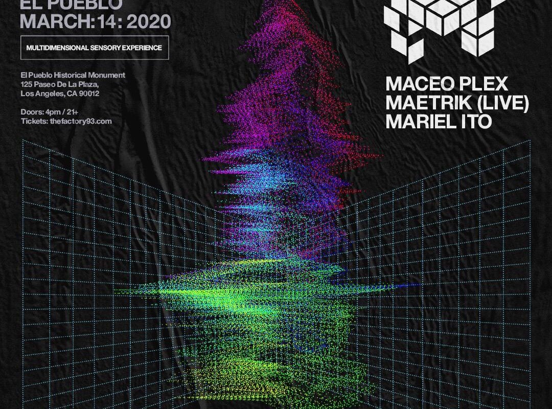 Maceo Plex Announces M³ - Combining All Three Monikers Of Maceo Plex, Maetrik & Mariel Ito Into One Three-Part Performance 