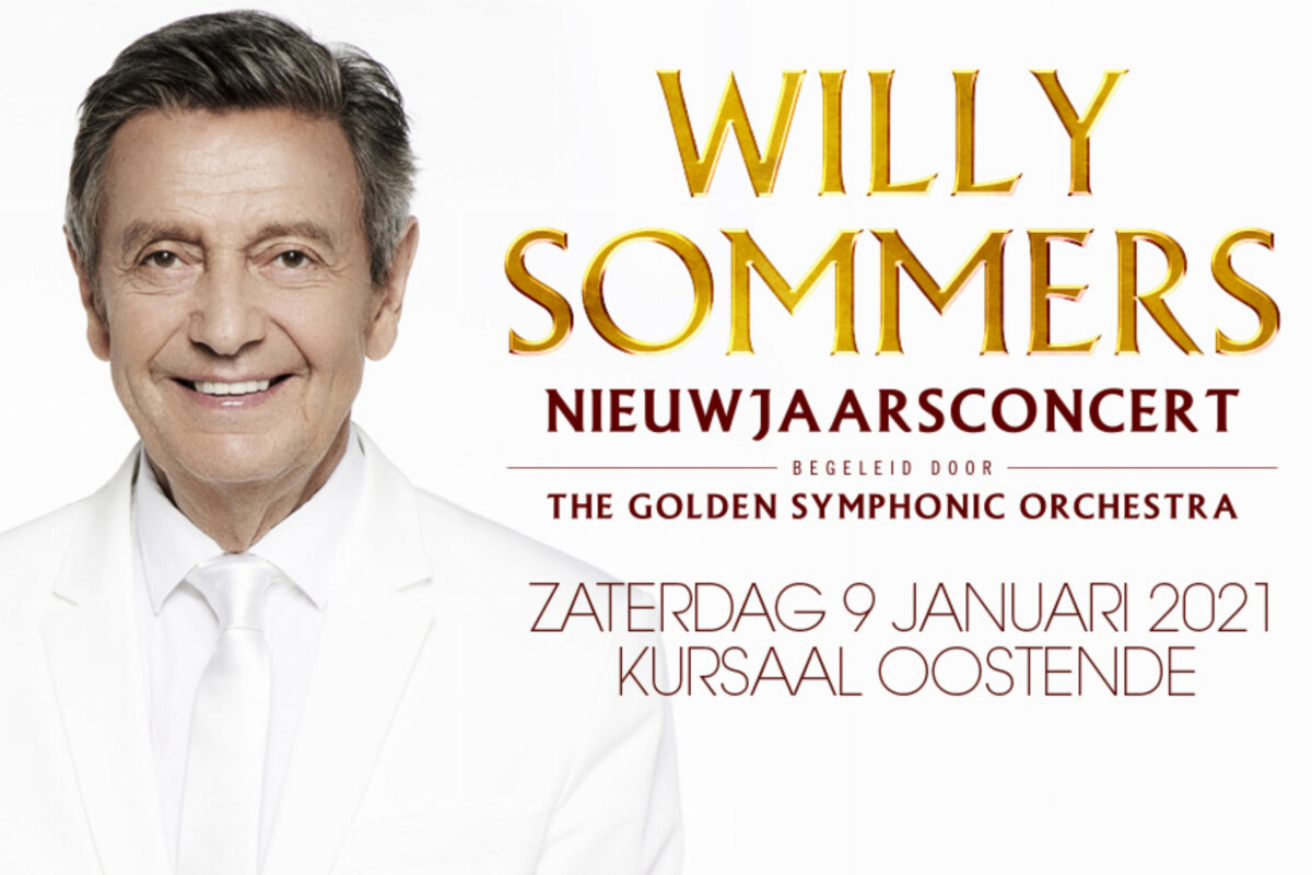 Vier 2021 met Willy Sommers in Kursaal Oostende!
