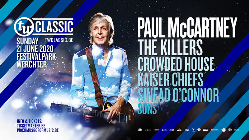 Ook SONS, Sinéad O’Connor en Kaiser Chiefs op TW Classic 2020