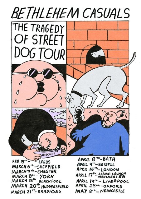 Bethlehem Casuals Announce UK Tour Dates 