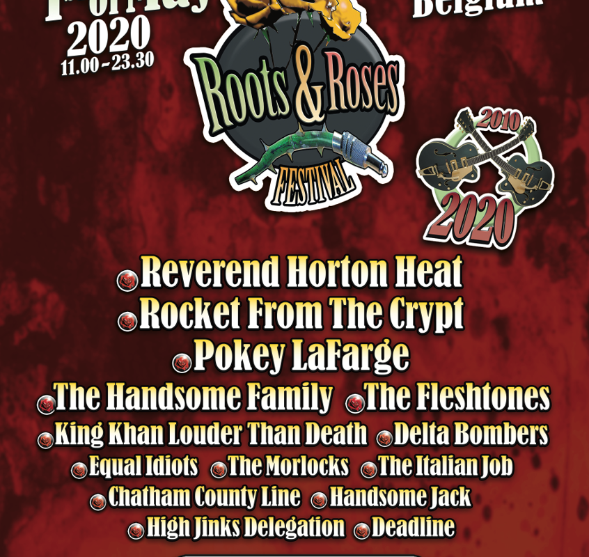 Met Equal Idiots is de line up van Roots & Roses 2020 compleet !