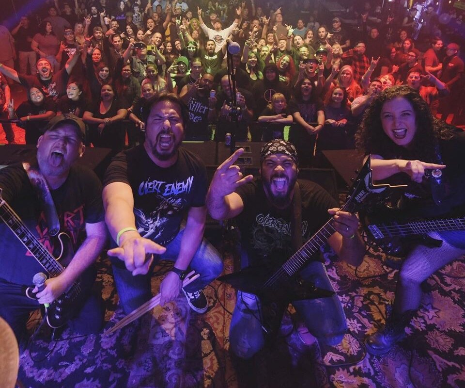 Overt Enemy release video for "Blood God"