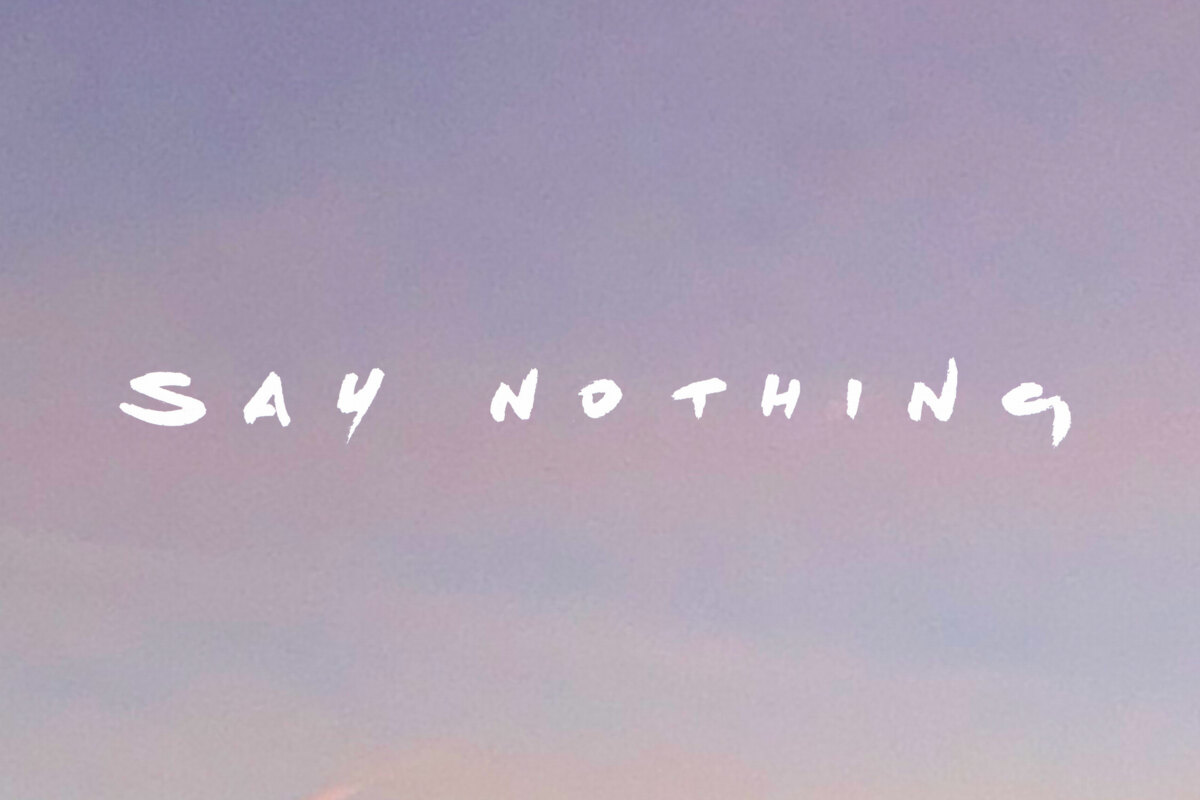 Soapstarter stelt nieuwe single "Say Nothing" voor