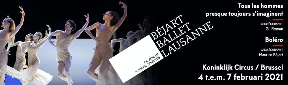oléro van Béjart Ballet Lausanne komt terug van 4 tot 7 februari 2021 in Brussel