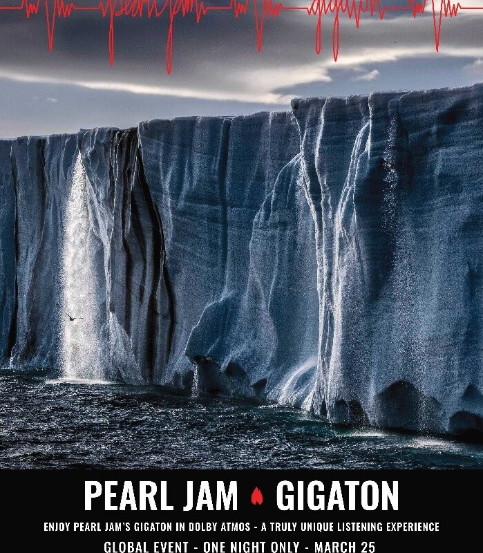 Belgian dates on Pearl Jam's global 'Gigaton' listening experience in Dolby Atmos