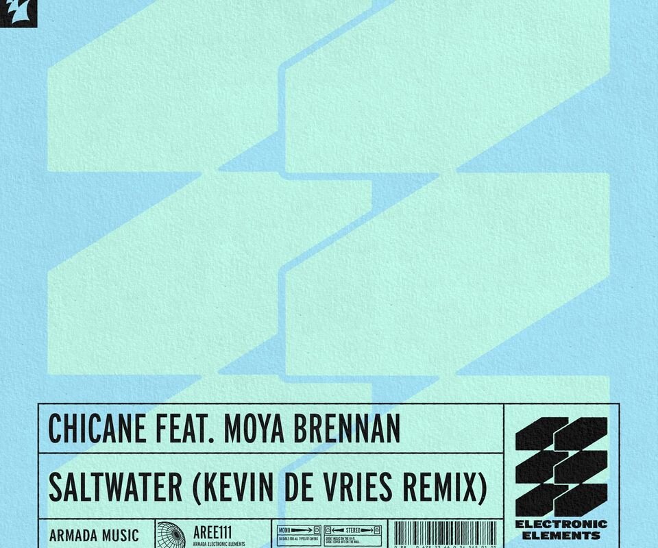 Kevin de Vries remixes ultimate Trance classic: Chicane's 'Saltwater'