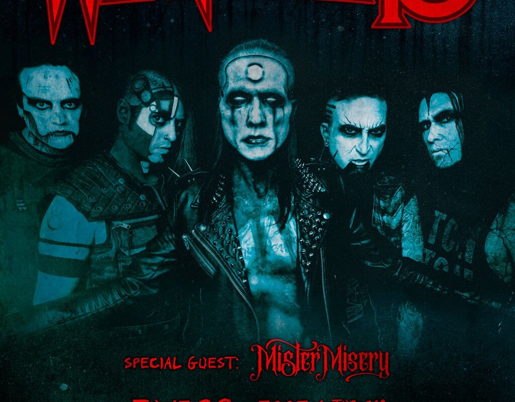 Mister Misery - announce Tour with Wednesday 13!
