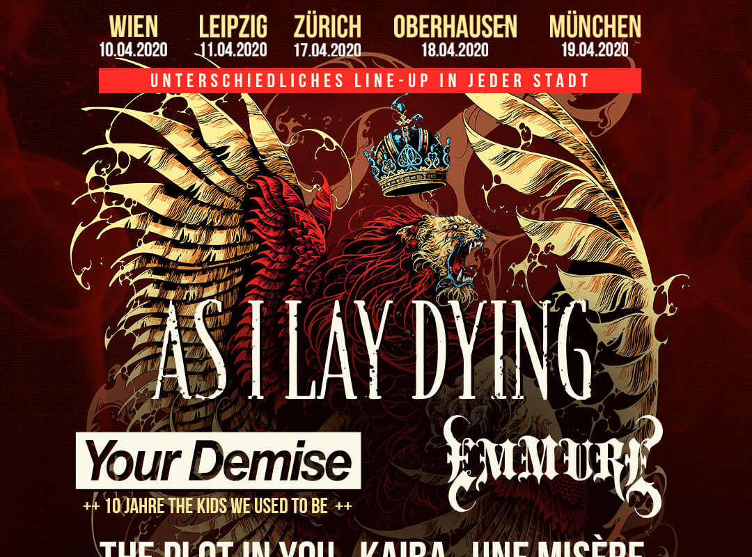 Une Misére - Release music video for 'Fallen Eyes' + kick off US tour!