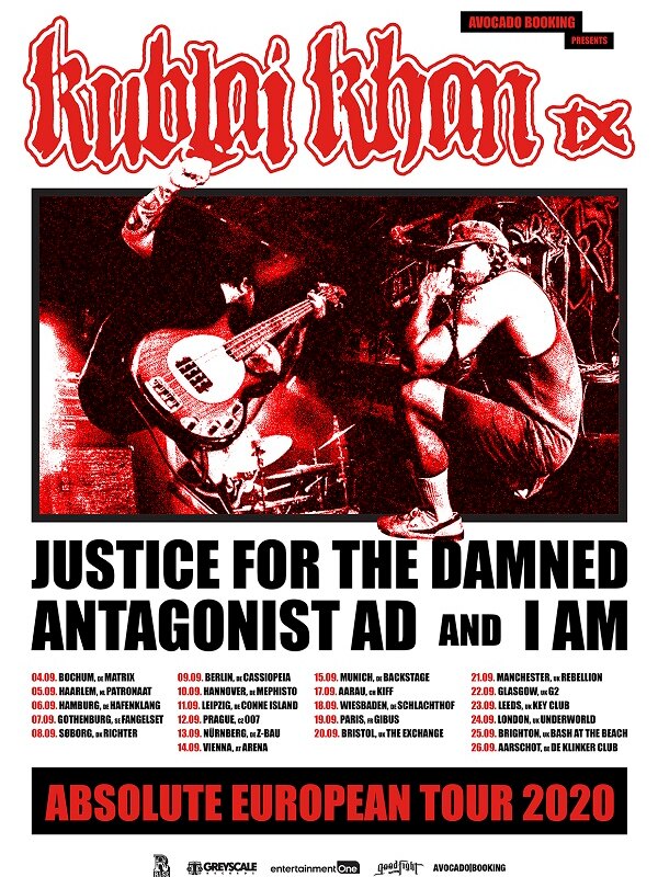 Kublai Khan Tx Announce UK And European Tour Announce UK And European Tour