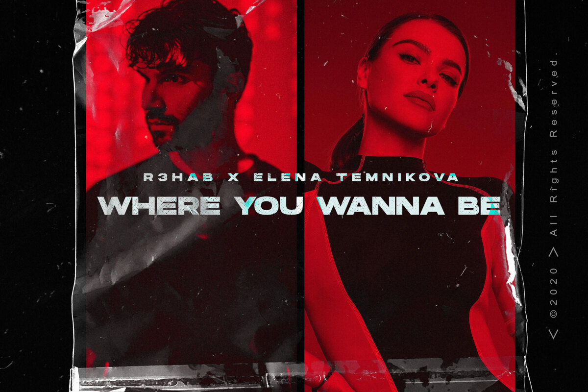 R3HAB returns to his club sound, teams up with a Russian TV personality Elena Temnikova