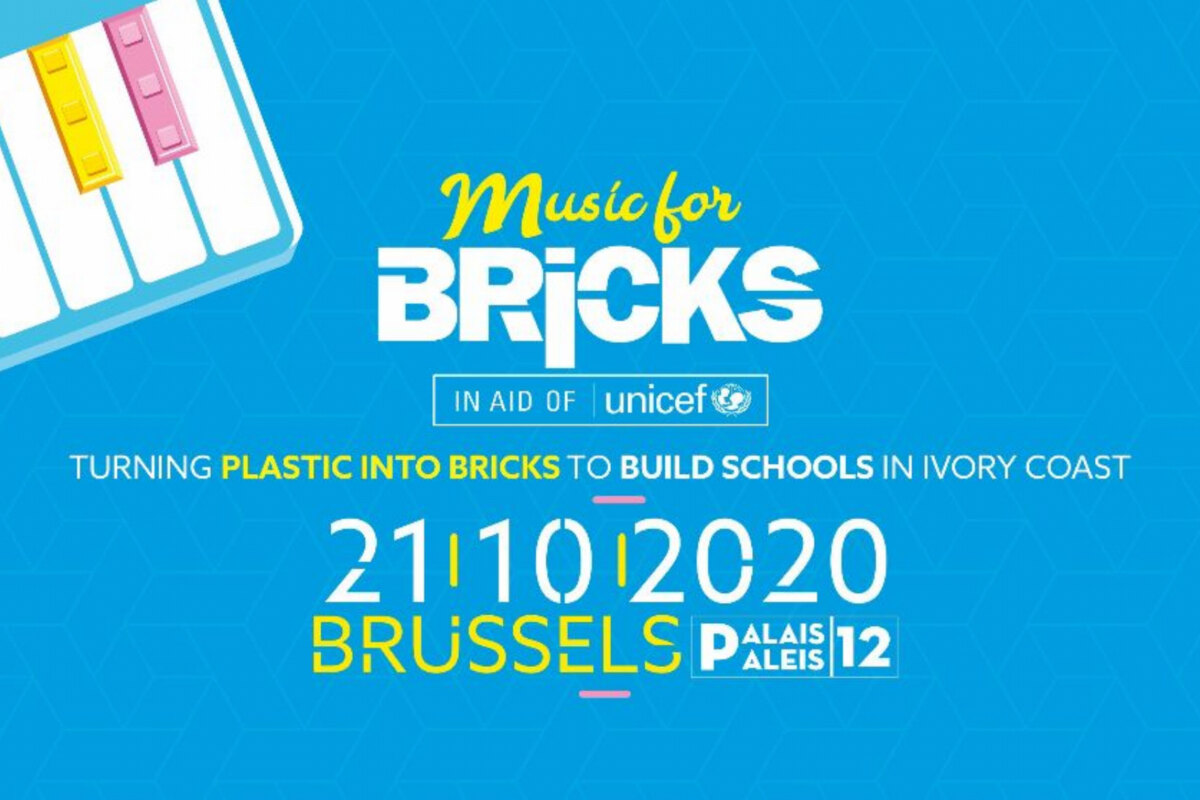 Benefietconcert ‘Music for Bricks’ wordt verschoven naar 21 oktober 2020