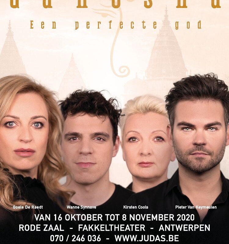 De nieuwe speeldata van de musical “GANESHA – Een perfecte god” lopen van 16 oktober tot en met 8 november 2020.