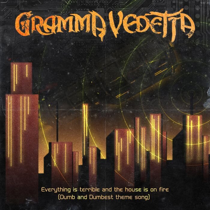 Gramma Vedetta release new song "Everything is Terrible and the House Is On Fire"