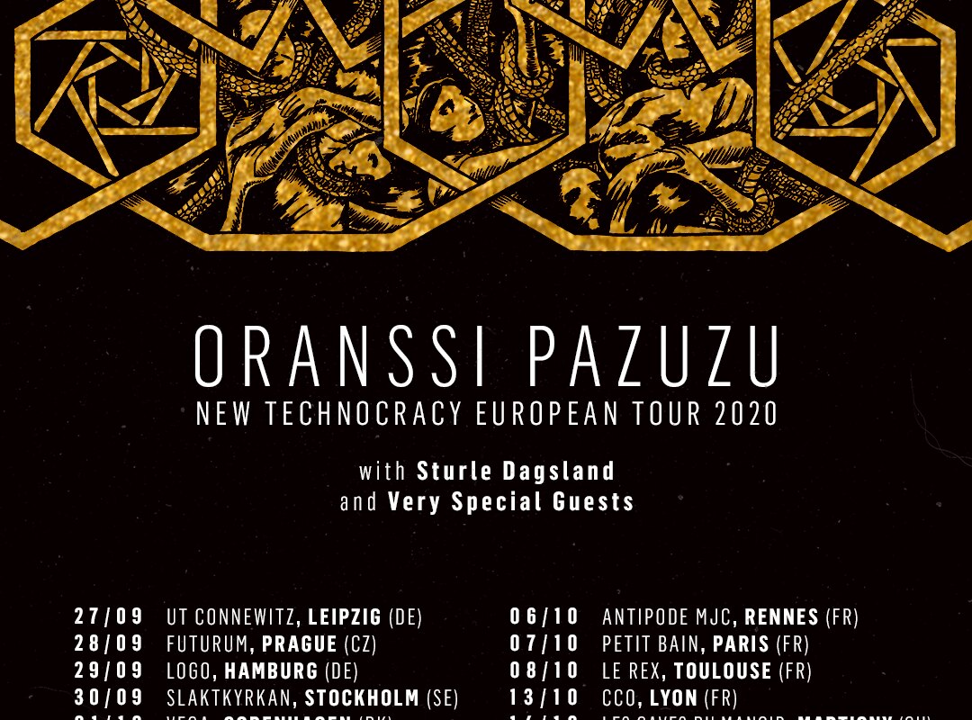 Oranssi Pazuzu unleash video for new single "Uusi Teknokratia" + new tourdates