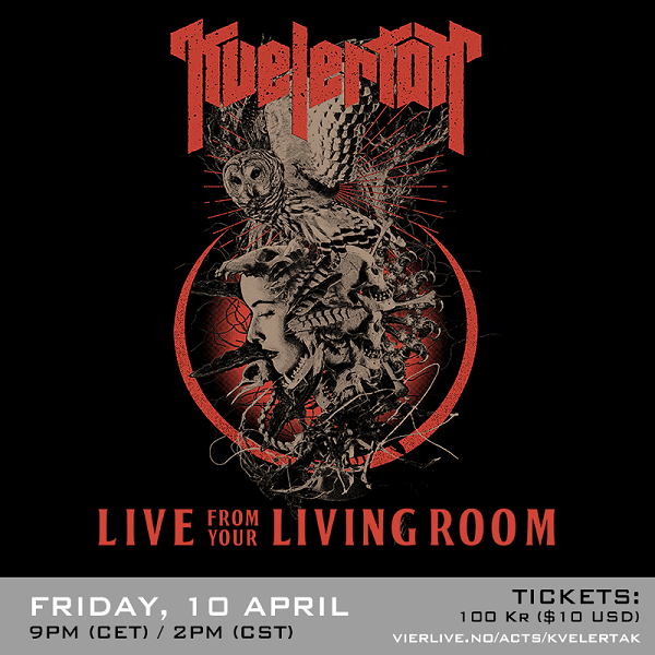Kvelertak Announce "Live From Your Living Room" Streaming Show On April 10th