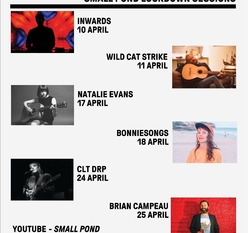 Small Pond Launch 'Lockdown Sessions' Online Gig Series