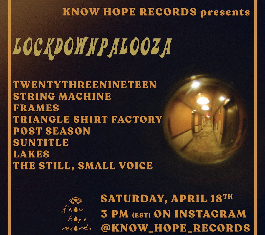 Philadelphia-Based Indie Label Know Hope Records Launching First-Ever 'LockdownPalooza' This Saturday, April 18 at 3pm EST on Instagram