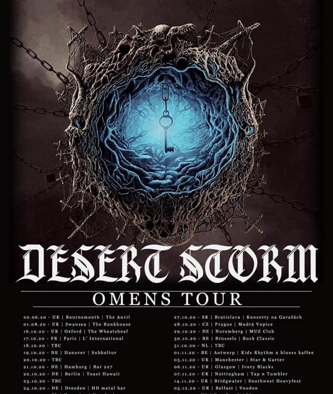 Desert Storm stream "Omens" in its entirety now!