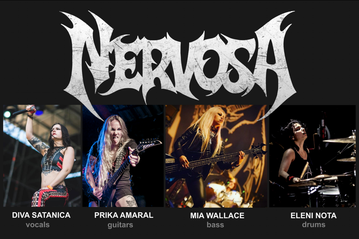 Brazilian Thrashers Nervosa Announce New Band Line Up!