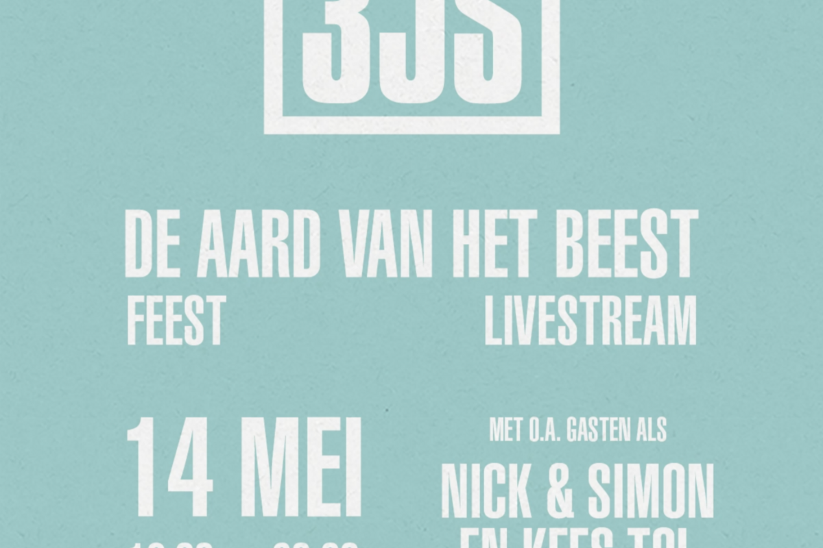 3JS lanceren nieuw album met 'De Aard Van Het Beest Feest'