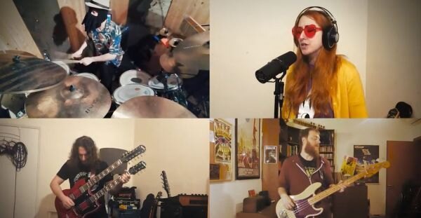 Members of Gramma Vedetta, Aliceissleeping and King Bong release cover of Rush's Xanadu