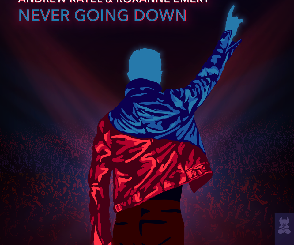 Andrew Rayel and Roxanne Emery unleash long-awaited, first-ever collaboration: 'Never Going Down'