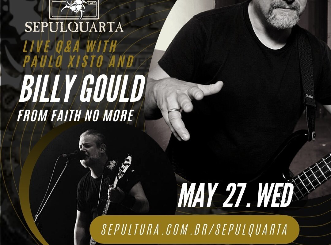 Sepultura - welcome Faith No More's Billy Gould to their SepulQuarta sessions!