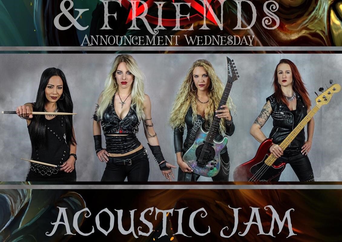 Burning Witches - announce livestream this Friday