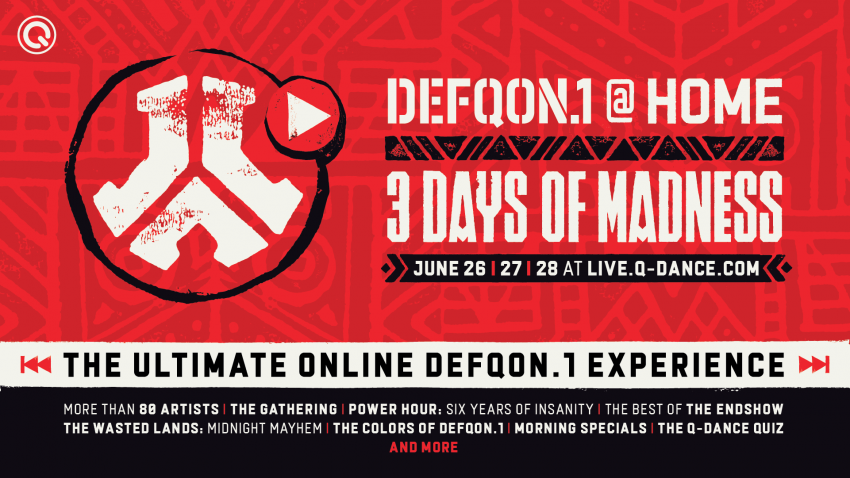 Q-dance announces spectacular three-day online experience ‘Defqon.1 at Home’