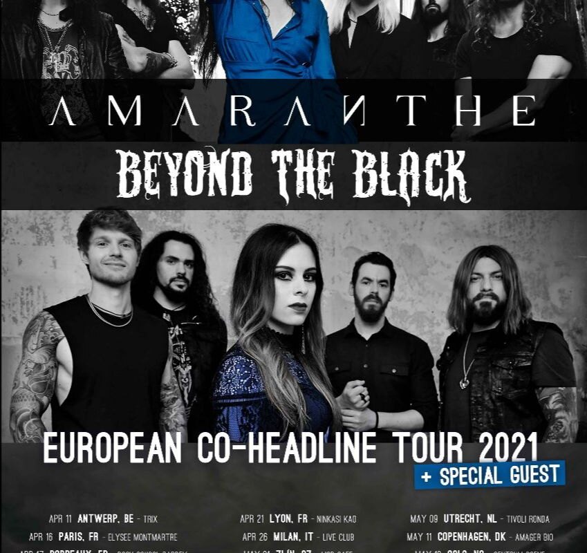 Amaranthe postpone European tour with Beyond The Black