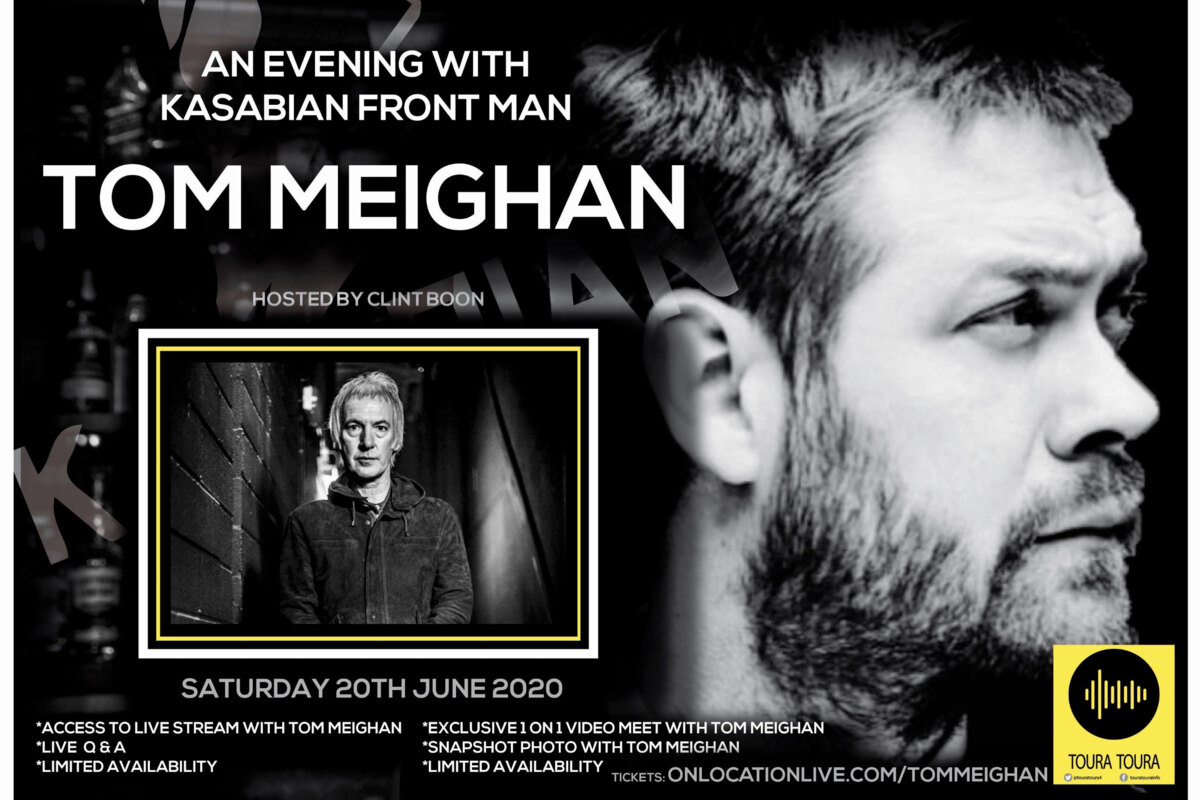 An Evening With Tom Meighan: Kasabian frontman in conversation with Clint Boon - 20th June 2020